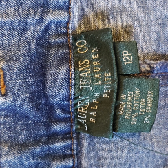 Vtg Lauren Jeans Co by Ralph Lauren Size:12P - Picture 3 of 10